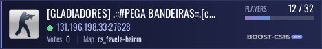 [GLADIADORES] .::#PEGA BANDEIRAS::.[chaos mod].:[Vip Free] :.3xpulo.::2Dispenser::. @BRXGames