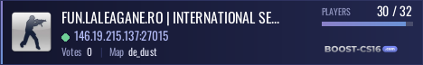FUN.LALEAGANE.RO | INTERNATIONAL SERVER