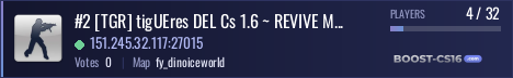 #2 [TGR] tigUEres DEL Cs 1.6 ~ REVIVE MOD