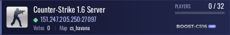Counter-Strike 1.6 Server