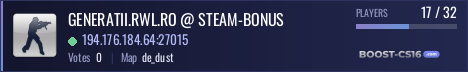 GENERATII.RWL.RO @ STEAM-BONUS