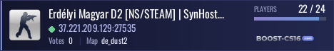Erdélyi Magyar D2 [NS/STEAM] | SynHosting.eu
