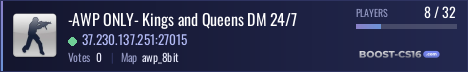 -AWP ONLY- Kings and Queens DM 24/7
