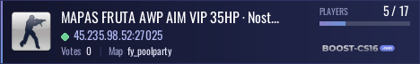 MAPAS FRUTA AWP AIM VIP 35HP · Nostalgia Gamers Argentina