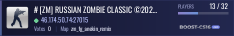 # [ZM] RUSSIAN ZOMBIE CLASSIC ©2026 | CS-DREAM