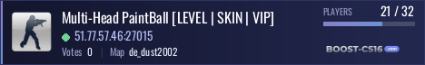 Multi-Head PaintBall [LEVEL | SKIN | VIP]