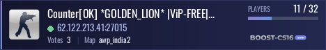 Counter[OK] *GOLDEN_LION* |ViP-FREE| ©