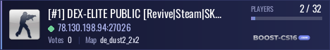 [#1] DEX-ELITE PUBLIC [Revive|Steam|SKINS|LEVELS]