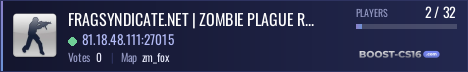 FRAGSYNDICATE.NET | ZOMBIE PLAGUE RETRO [LVLS]