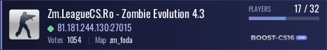 Zm.LeagueCS.Ro - Zombie Evolution 4.3