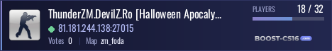 ThunderZM.DevilZ.Ro [Halloween Apocalypse | FREE VIP 3PM-12AM | NEW MODES]