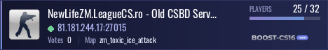 NewLifeZM.LeagueCS.ro - Old CSBD Server [ZP Outstanding]