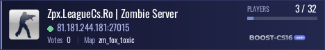 Zpx.LeagueCs.Ro | Zombie Server