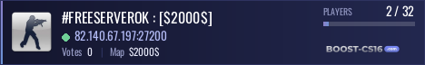 #FREESERVEROK : [$2000$]