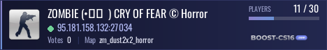 ZOMBIE (•̪●  ) CRY OF FEAR © Horror